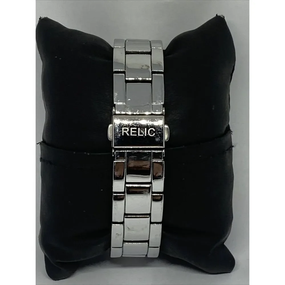 Relic Sophia ZR15739 Women Silver Stainless Steel Analog Dial Quartz Watch WO441